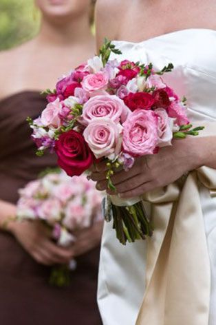 Bouquet for a Lake Maggiore wedding created by Giuseppina Comoli