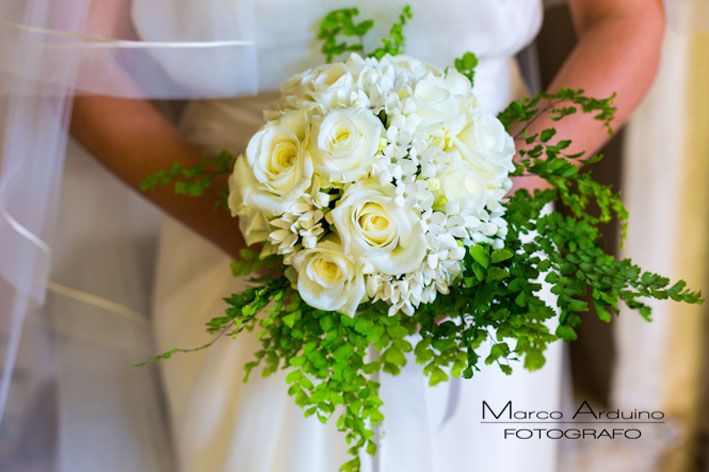 A Lake Maggiore wedding bouquet created by Giuseppina Comoli