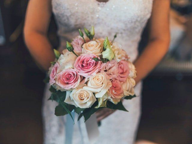 Bouquet for the bride with Roses