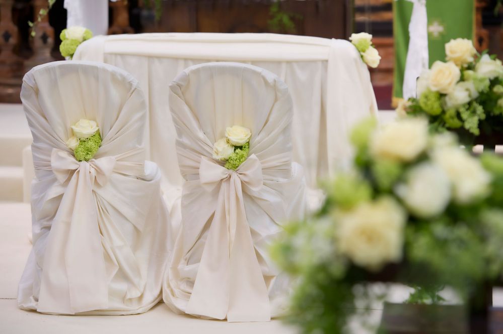 Floral decorations for a wedding on Lake Maggiore: Giuseppina Comoli