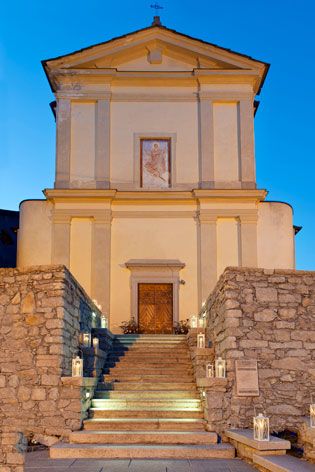 Church wedding on Lake Maggiore: Feriolo Church