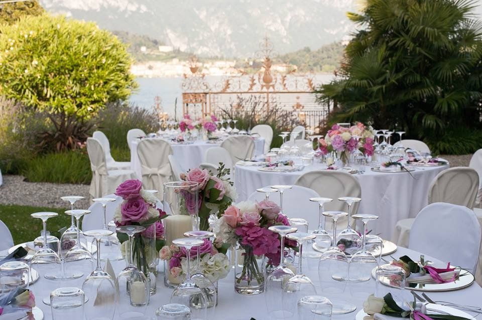 Centrotavola per cena in giardino