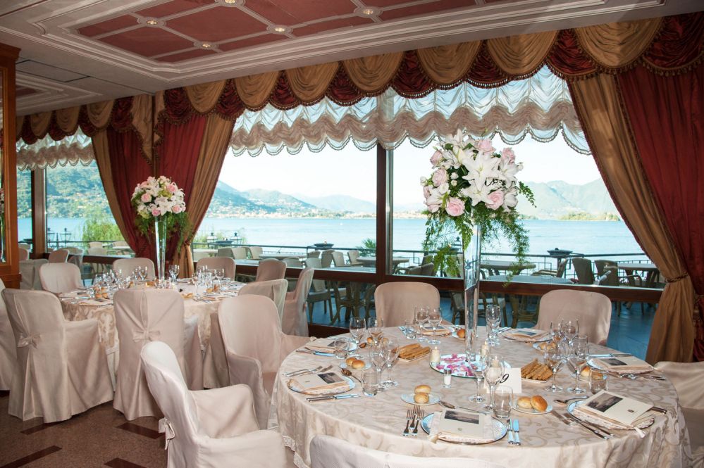 Composizione floreale Hotel Dino Lago Maggiore